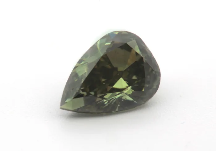 1.00ct Chameleon Diamond - Natural Loose Fancy  Dark Gray Green Change Color VS2