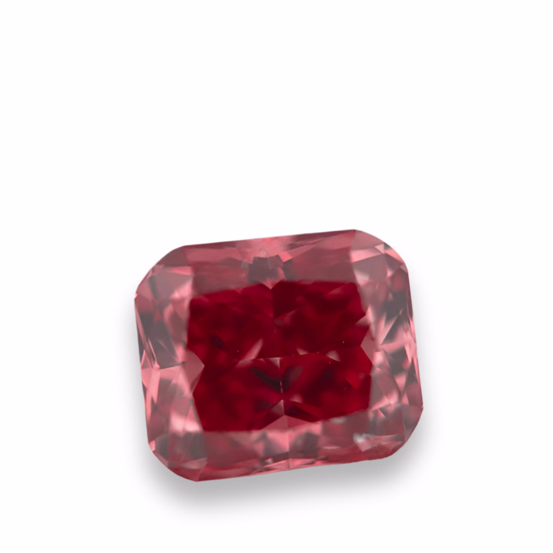 Pink Diamond - 0.20ct Natural Loose Fancy Deep Pink Diamond Red Tone GIA SI2 - Image 4