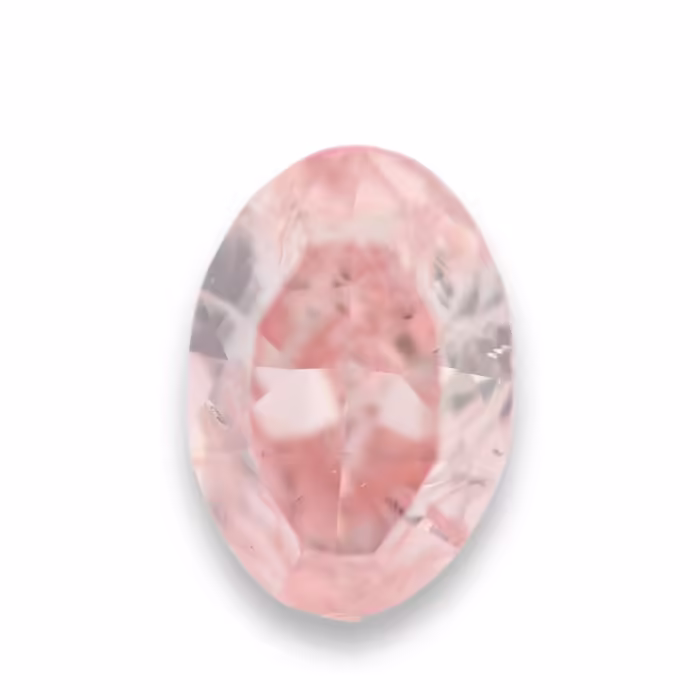 Pink Diamond - 0.27ct Natural Loose Fancy Orangy Pink Color GIA Oval From Argyle - Image 5