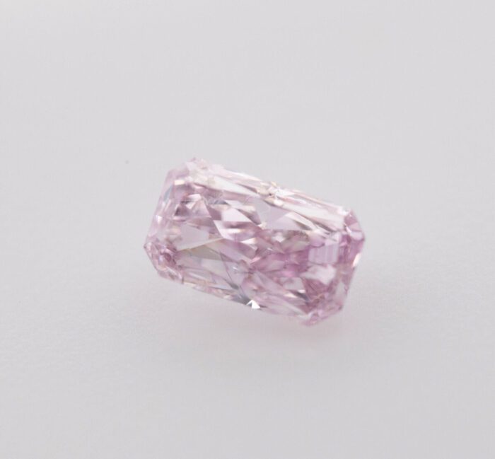 Real Pink Diamond - 0.22ct Radiant Natural Loose Fancy Pink Purple Diamond - Image 5