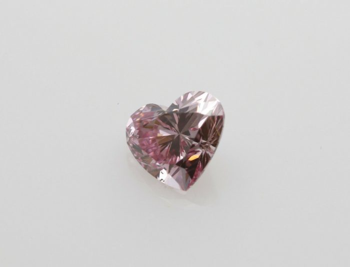 Argyle Diamond 0.18ct Natural Loose Fancy Intense Pink 5PP GIA Diamond Heart SI1 - Image 6