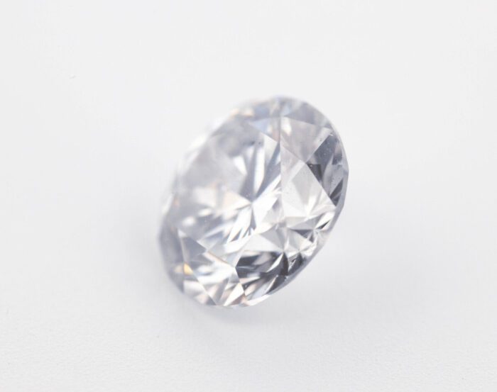 Gray Diamond - 0.72ct Natural Loose Fancy Faint Gray Blue Tone GIA Round SI2 - Image 3