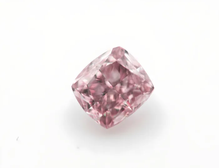 Pink Diamond 0.42ct Natural Loose Fancy Purple Pink Diamond GIA Cushion SI1 - Image 2