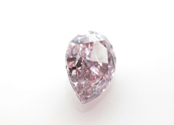 Pink Diamond - 0.51ct Natural Loose Fancy Pink Color Diamond GIA Pear Shape - Image 6