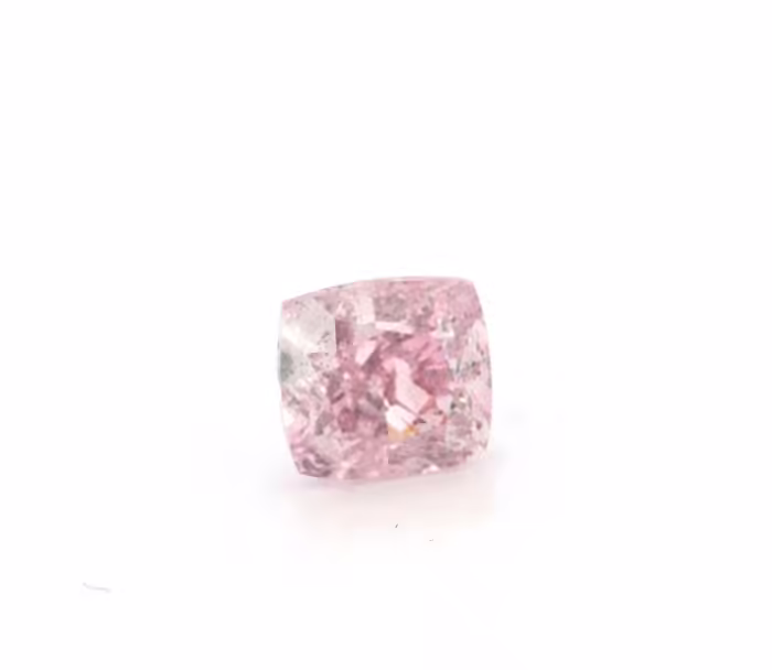 Pink Diamond – 0.52ct Natural Loose Fancy Purple Pink Color Diamond GIA Cushion - Image 5