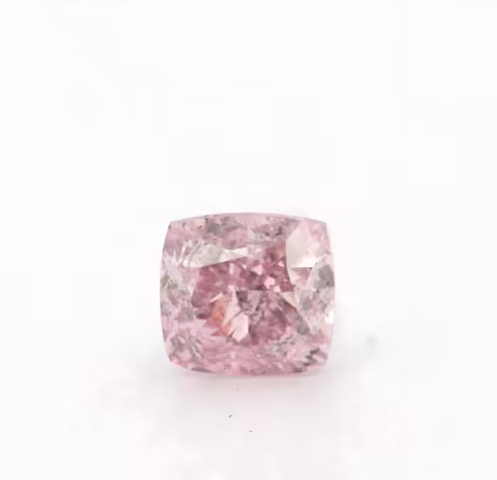 Pink Diamond – 0.52ct Natural Loose Fancy Purple Pink Color Diamond GIA Cushion - Image 6