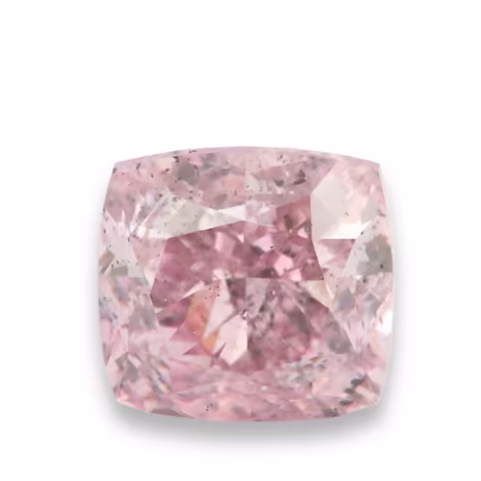 Pink Diamond – 0.52ct Natural Loose Fancy Purple Pink Color Diamond GIA Cushion
