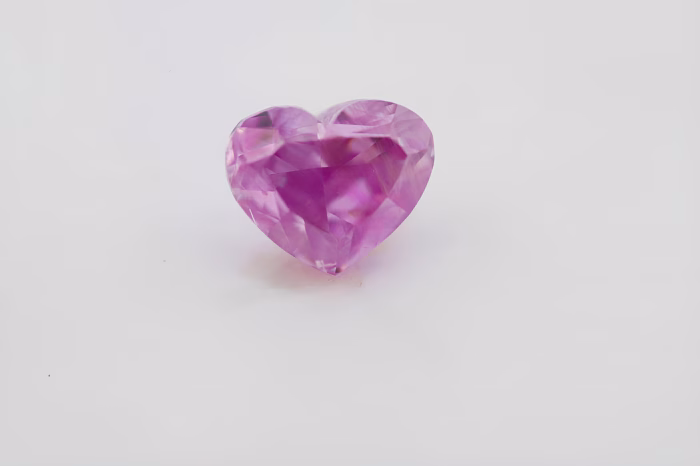 Purple Diamond 0.49ct Natural Loose Fancy Intense Purple Diamond From Heart GIA - Image 5