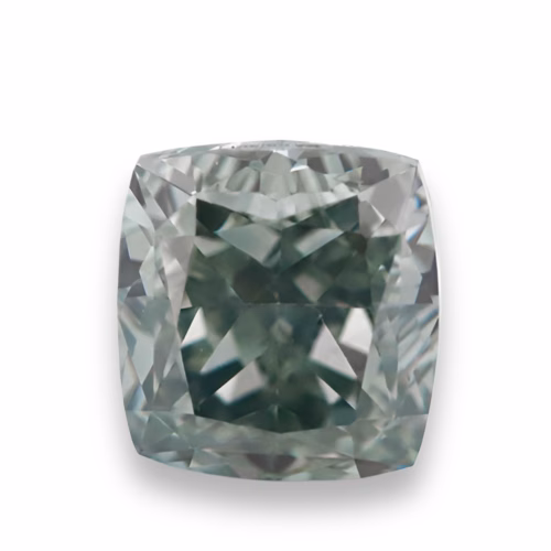 Rare Diamond VS2 GIA 0.40ct Natural Loose Fancy Green Gray - Collectors Grade