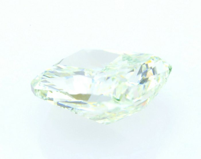 Real 1.28ct  Natural Loose Fancy Light Yellow Green Color Diamond GIA Radiant - Image 4