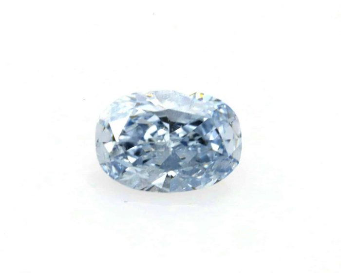 Blue Diamond - 0.25ct Natural Loose Fancy Blue Color Diamond GIA Cushion 4 Ring - Image 4