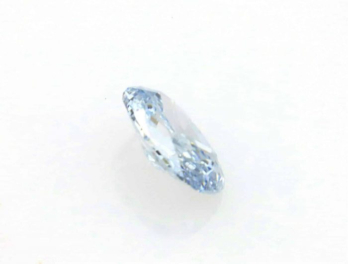 Blue Diamond - 0.25ct Natural Loose Fancy Blue Color Diamond GIA Cushion 4 Ring - Image 6