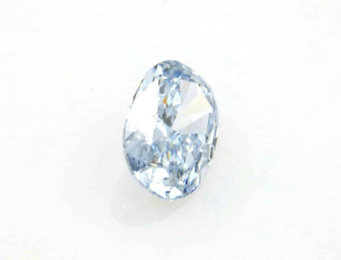 Blue Diamond - 0.25ct Natural Loose Fancy Blue Color Diamond GIA Cushion 4 Ring - Image 7