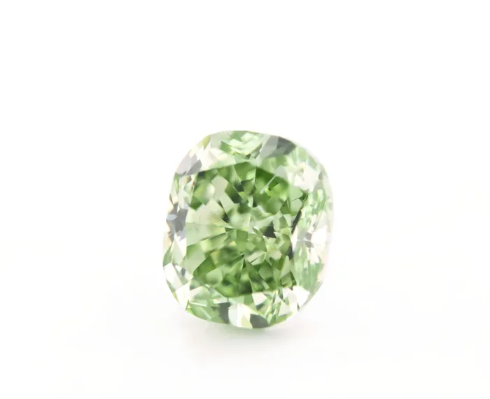 Green Diamond - Natural Loose 0.56ct Fancy Yellow Green Color GIA Oval SI2 - Image 5
