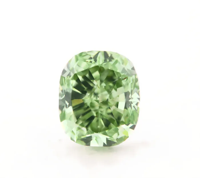 Green Diamond - Natural Loose 0.56ct Fancy Yellow Green Color GIA Oval SI2 - Image 6