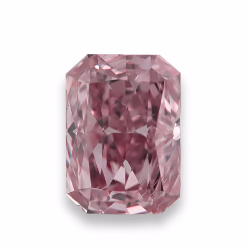 Pink Diamond - 0.34ct Natural Loose Fancy Purple Pink Diamond GIA Radiant SI1
