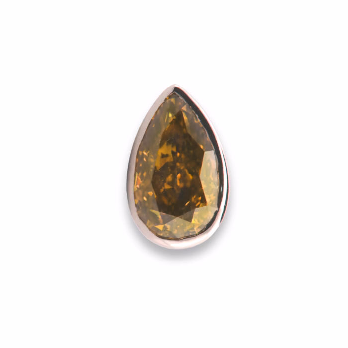 2.51ct Natural Fancy Yellow Chameleon Diamonds Necklace & Pendant GIA 18K Gold - Image 4