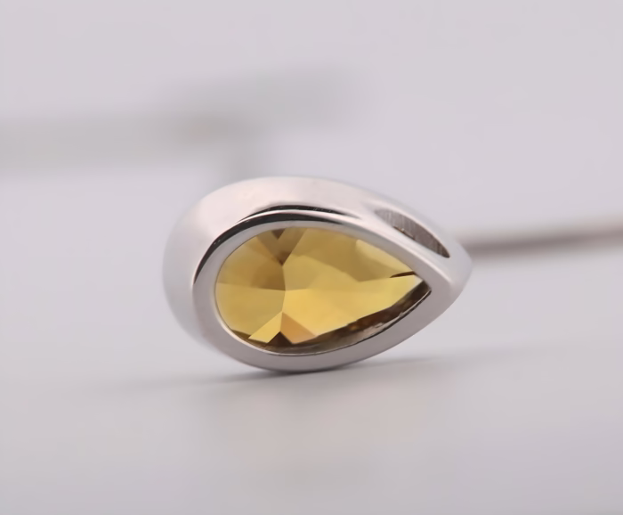 2.51ct Natural Fancy Yellow Chameleon Diamonds Necklace & Pendant GIA 18K Gold - Image 8
