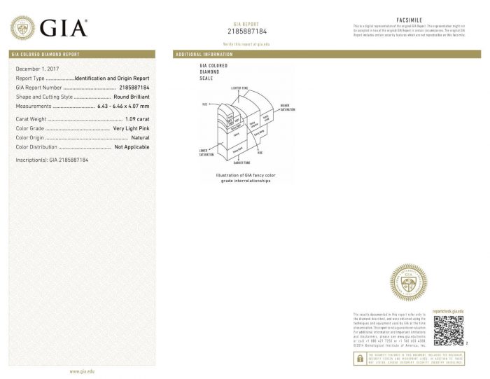 2.63ct Natural Fancy Light Pink Engagement Ring GIA Round 18K Multi Tone Gold - Image 5