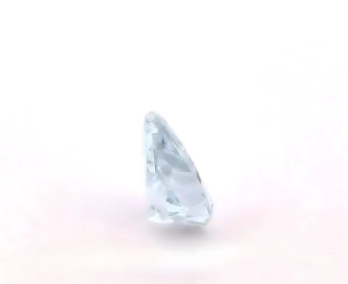 Blue Diamond - 0.12ct Natural Loose Fancy Faint Blue Color Diamond GIA Pear VVS1 - Image 4