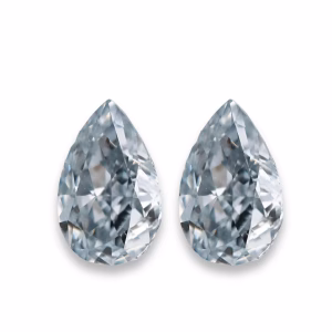 Blue Diamond - 0.31ct Natural Loose Fancy Light Blue Color Diamonds VS1 GIA Pair natural color diamond -