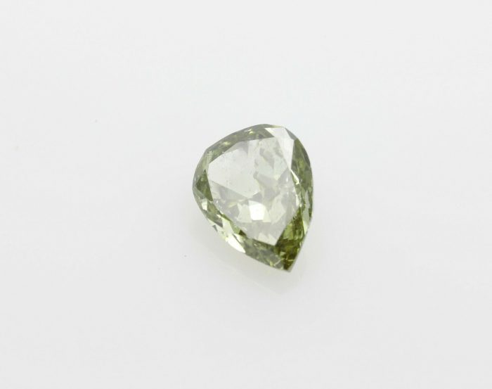 Chameleon Diamond 0.27ct Natural Loose Fancy Green Color Diamond GIA Pear Shape - Image 3