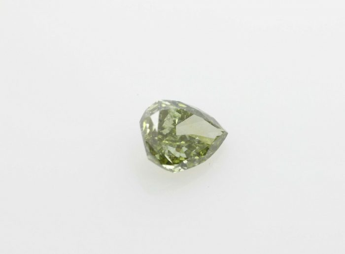 Chameleon Diamond 0.27ct Natural Loose Fancy Green Color Diamond GIA Pear Shape - Image 4