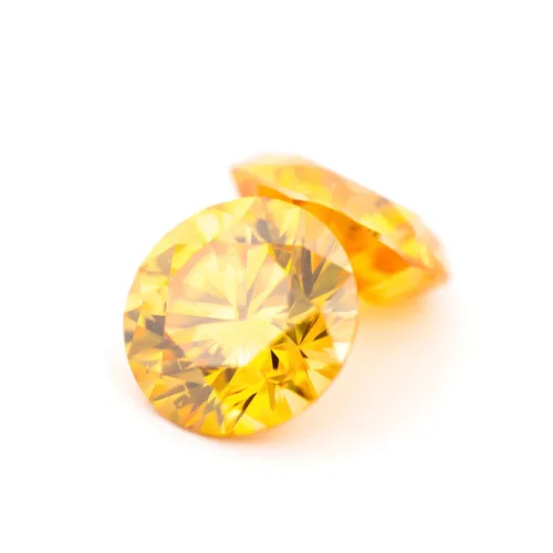 Yellow Orange diamonds