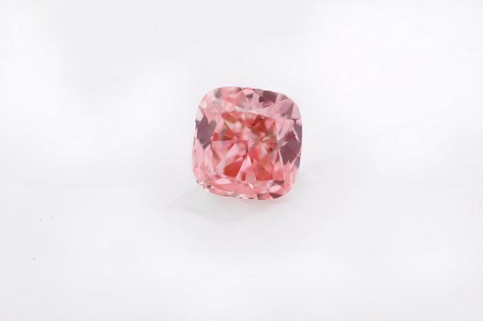 Pink Diamond - 0.24ct Natural Loose Fancy Intense Pink Diamond Cushion GIA SI2 - Image 6