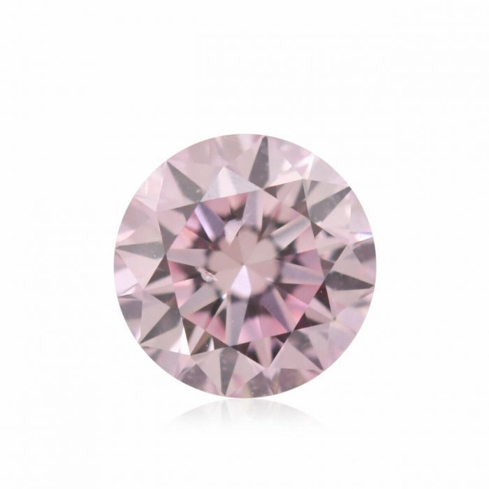 Real Argyle 0.18ct Natural Loose 8PP Fancy Light Pink Color Diamond SI2 Round