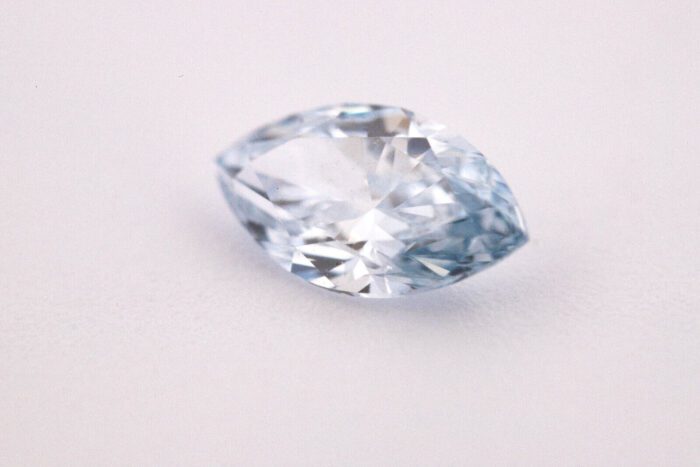 Blue Diamond - 0.06ct Natural Loose Fancy Light Blue Color Diamond GIA Marquise - Image 5
