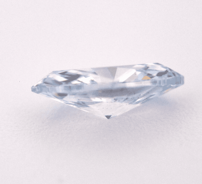 Blue Diamond - 0.06ct Natural Loose Fancy Light Blue Color Diamond GIA Marquise - Image 7