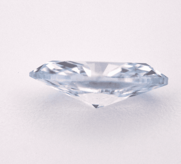 Blue Diamond - 0.06ct Natural Loose Fancy Light Blue Color Diamond GIA Marquise - Image 8