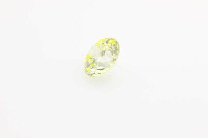 Neon Green Diamond - 0.39ct Natural Loose Fancy Green Yellow GIA Round Diamond - Image 6