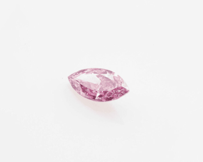 Pink Diamond - 0.13ct Natural Loose Fancy Intense Purplish Pink GIA Marquise - Image 4