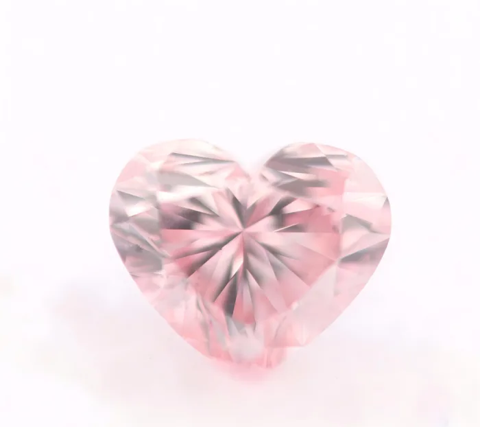 0.18ct Natural Loose Fancy Intense Pink 6P Diamond From Argyle AUS GIA Heart SI2 - Image 5